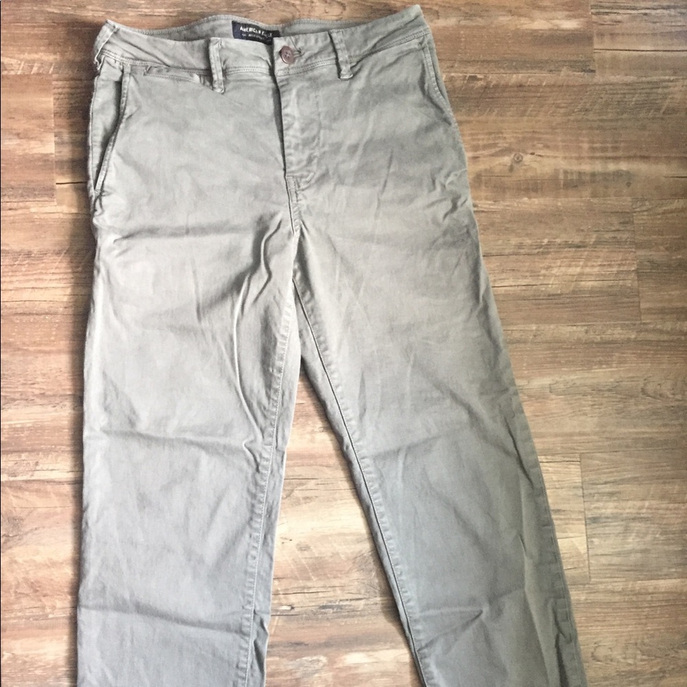 American eagle grey chinos